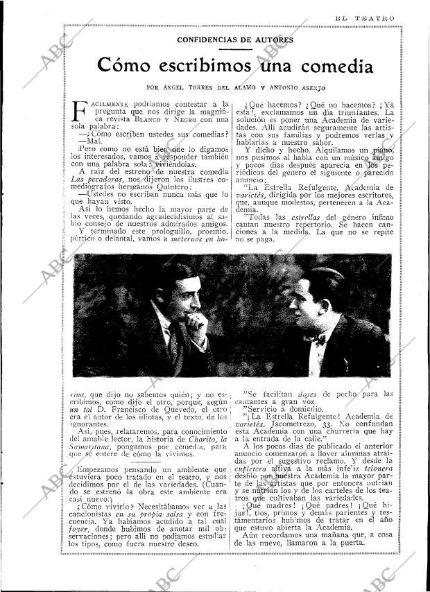 BLANCO Y NEGRO MADRID 01-02-1925 página 73