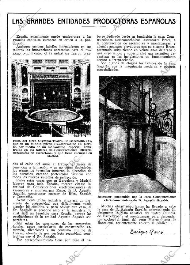 BLANCO Y NEGRO MADRID 01-02-1925 página 8