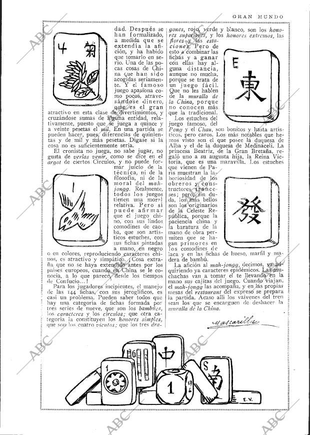 BLANCO Y NEGRO MADRID 01-02-1925 página 97