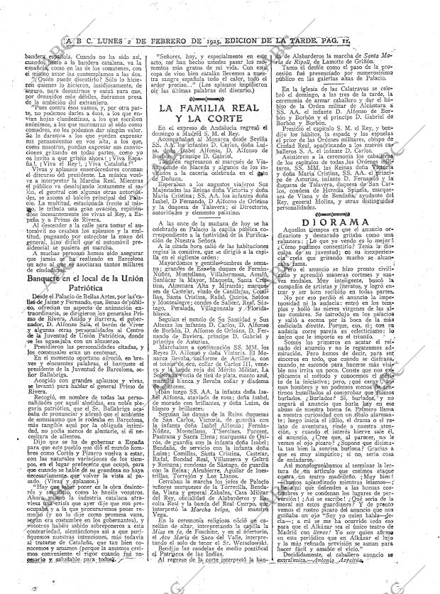 ABC MADRID 02-02-1925 página 11