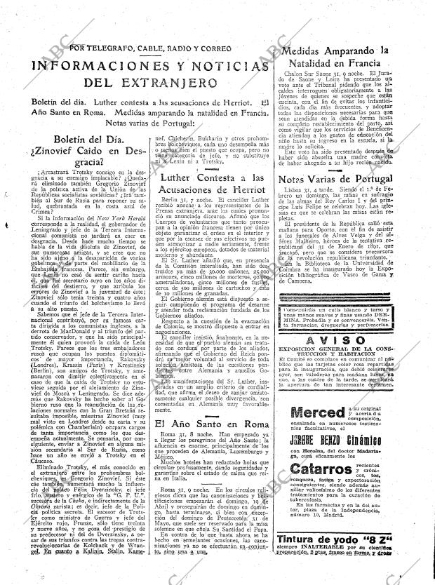 ABC MADRID 02-02-1925 página 21