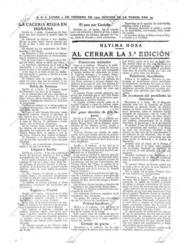 ABC MADRID 02-02-1925 página 24