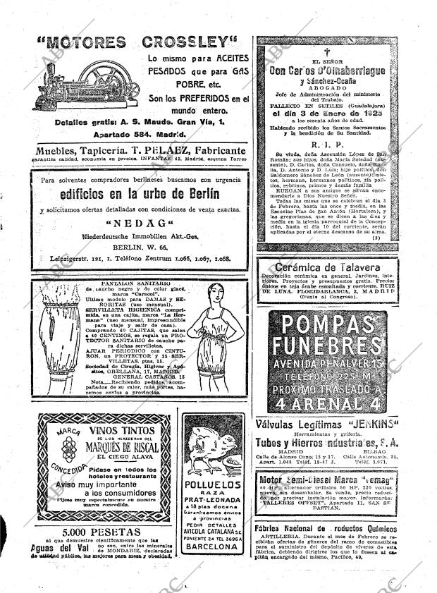 ABC MADRID 02-02-1925 página 29