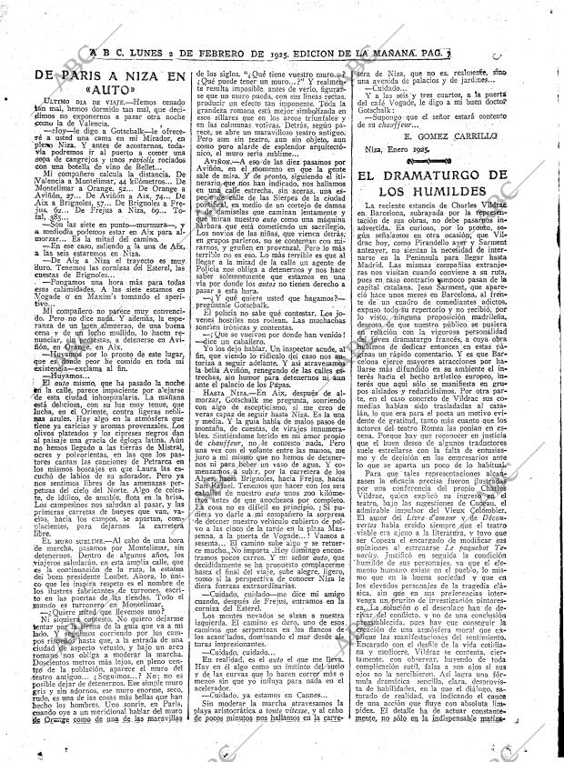 ABC MADRID 02-02-1925 página 7