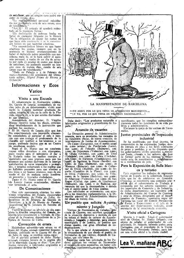 ABC MADRID 04-02-1925 página 13