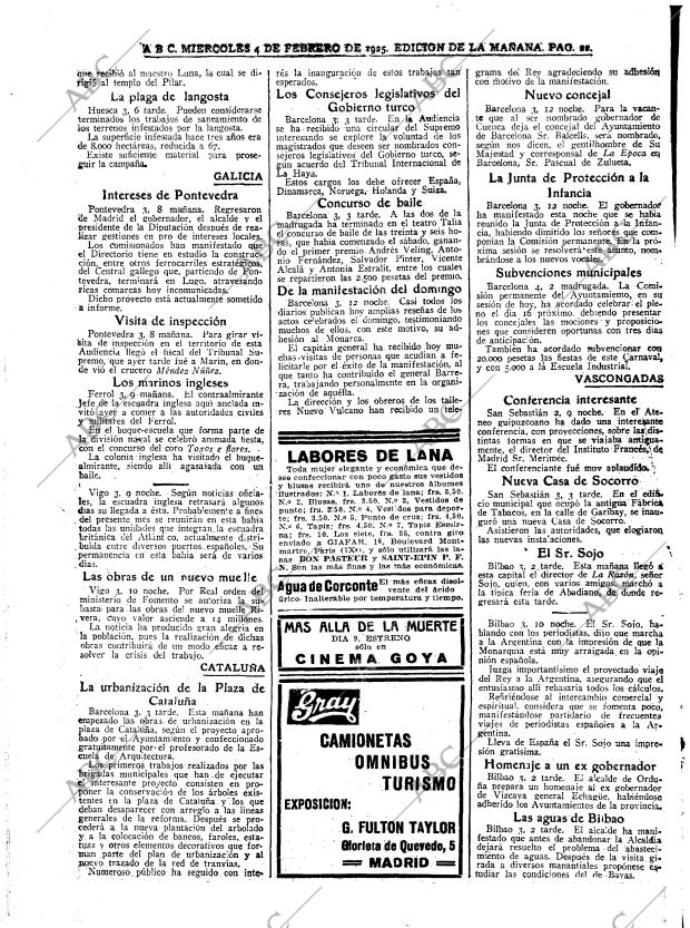 ABC MADRID 04-02-1925 página 22