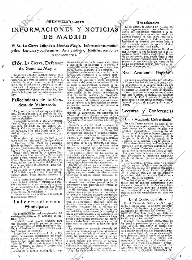 ABC MADRID 06-02-1925 página 11