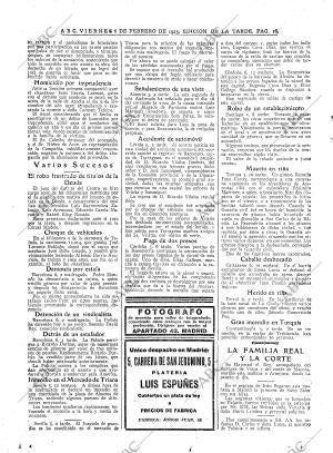ABC MADRID 06-02-1925 página 16