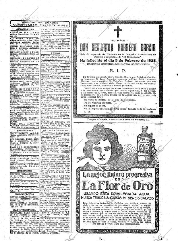 ABC MADRID 06-02-1925 página 26