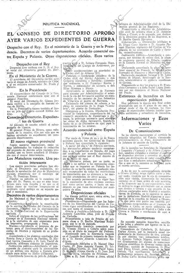 ABC MADRID 08-02-1925 página 19