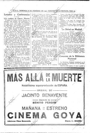 ABC MADRID 08-02-1925 página 22