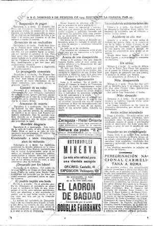 ABC MADRID 08-02-1925 página 27