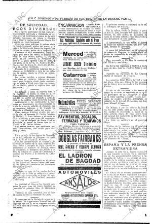 ABC MADRID 08-02-1925 página 29