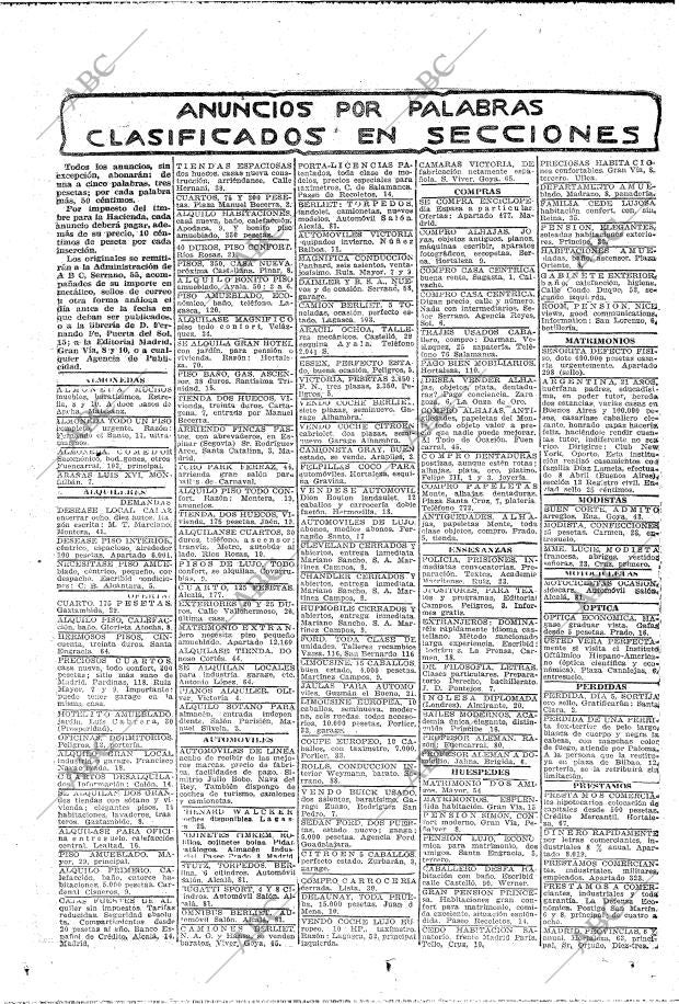 ABC MADRID 08-02-1925 página 40