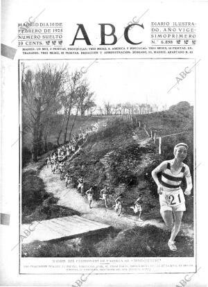 ABC MADRID 10-02-1925 página 1