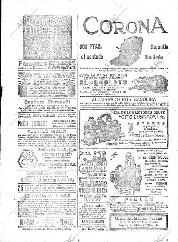 ABC MADRID 15-02-1925 página 47