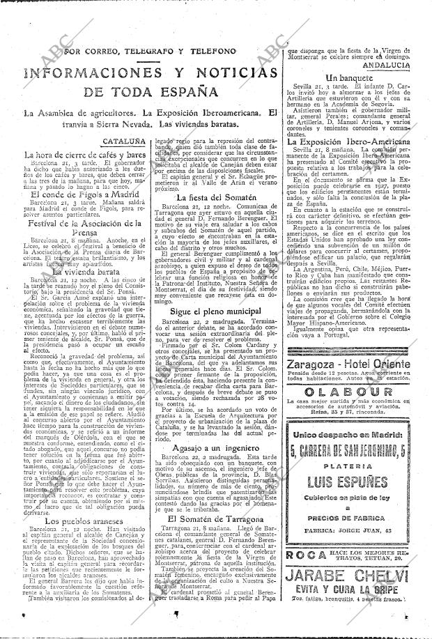 ABC MADRID 22-02-1925 página 31