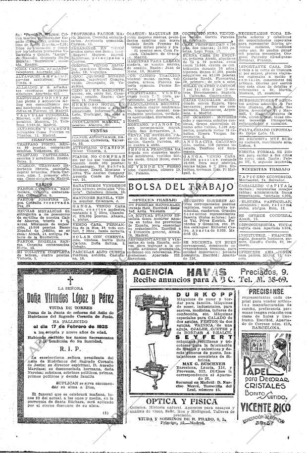 ABC MADRID 22-02-1925 página 43