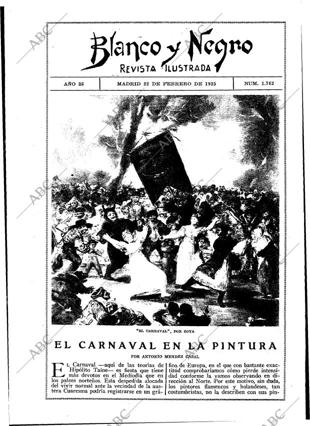 BLANCO Y NEGRO MADRID 22-02-1925 página 19