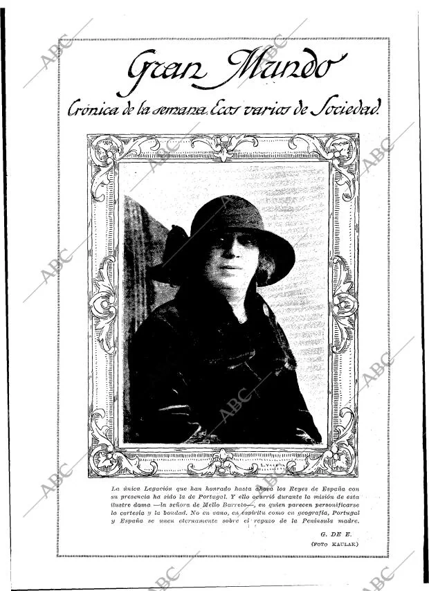 BLANCO Y NEGRO MADRID 22-02-1925 página 95