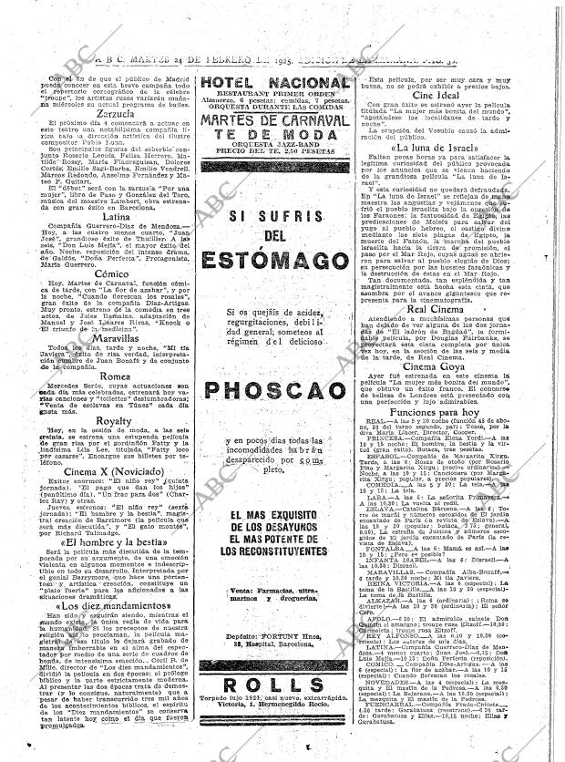 ABC MADRID 24-02-1925 página 28