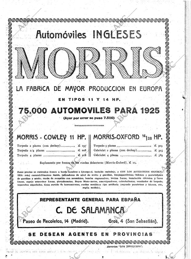 ABC MADRID 25-02-1925 página 10