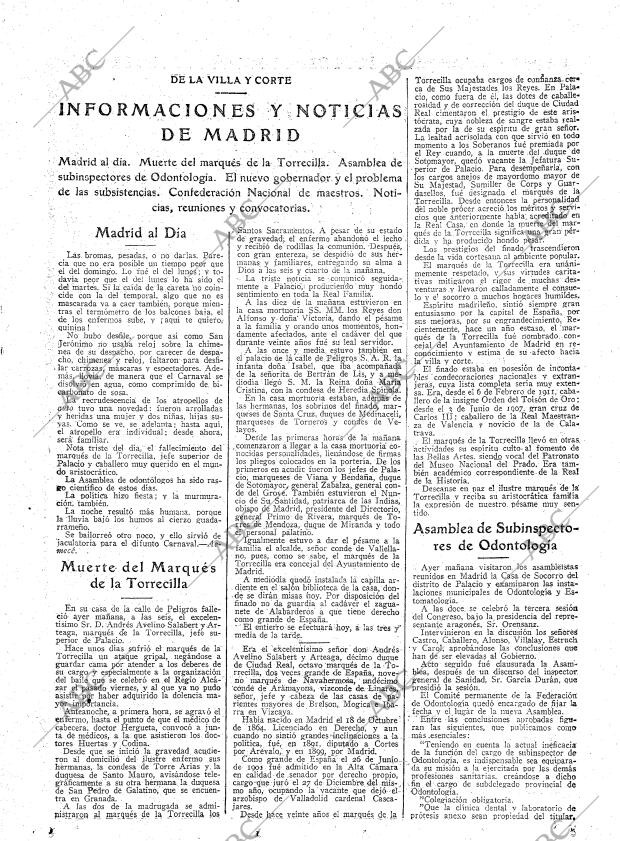 ABC MADRID 25-02-1925 página 11