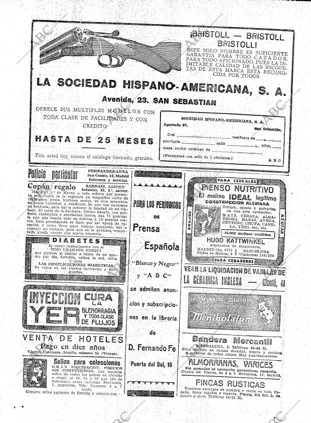 ABC MADRID 25-02-1925 página 38