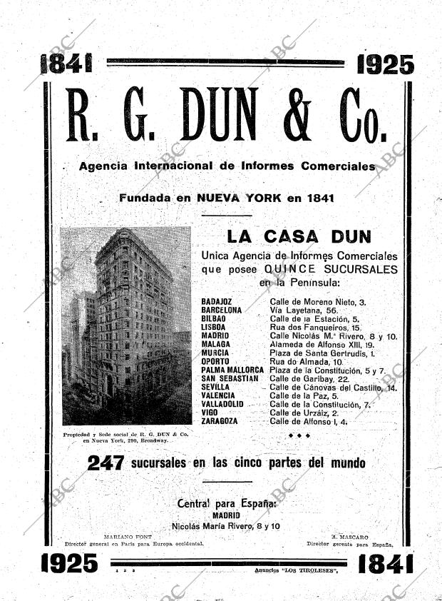 ABC MADRID 25-02-1925 página 40
