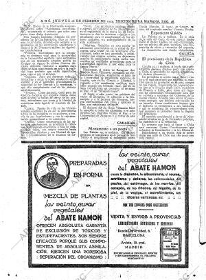 ABC MADRID 26-02-1925 página 18
