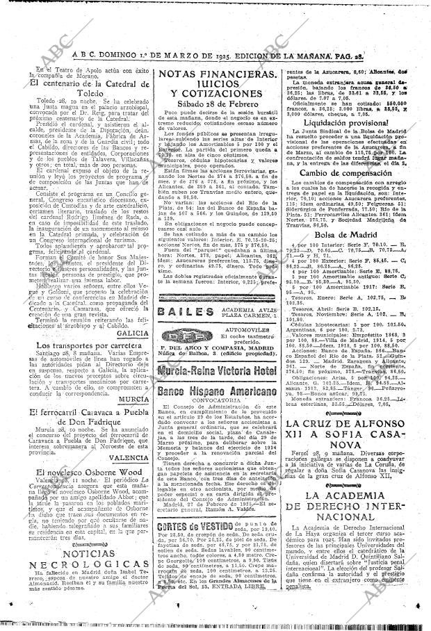 ABC MADRID 01-03-1925 página 26