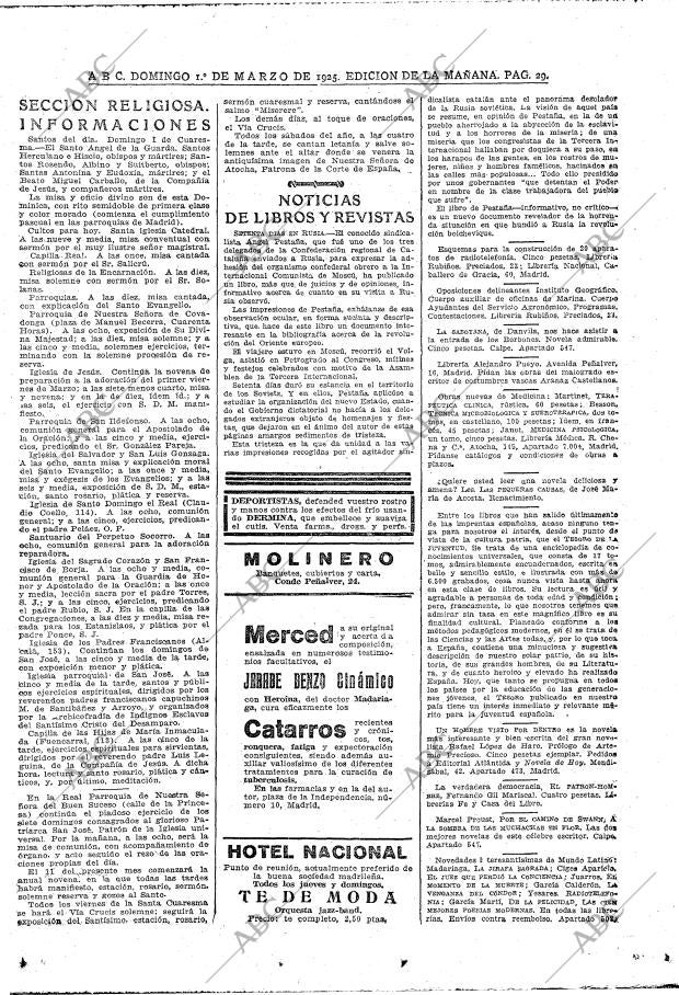ABC MADRID 01-03-1925 página 27