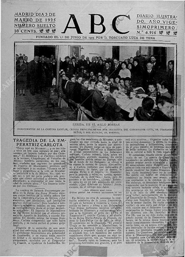 ABC MADRID 03-03-1925 página 3