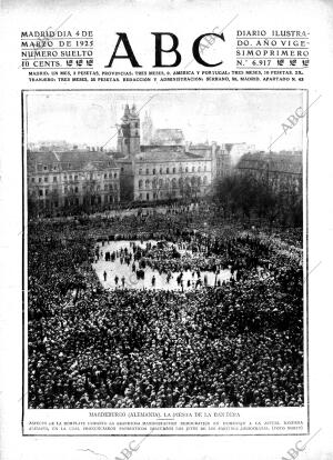 ABC MADRID 04-03-1925 página 1