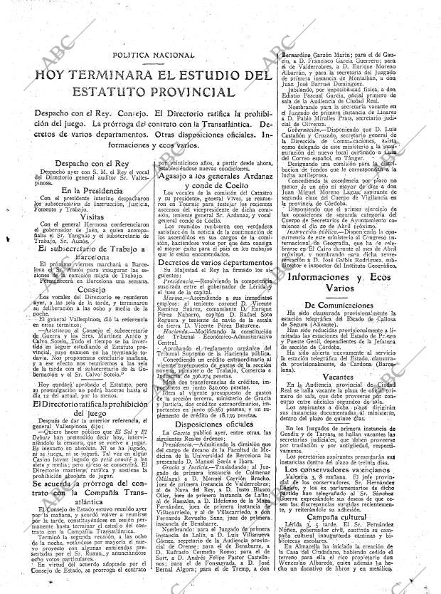 ABC MADRID 04-03-1925 página 11