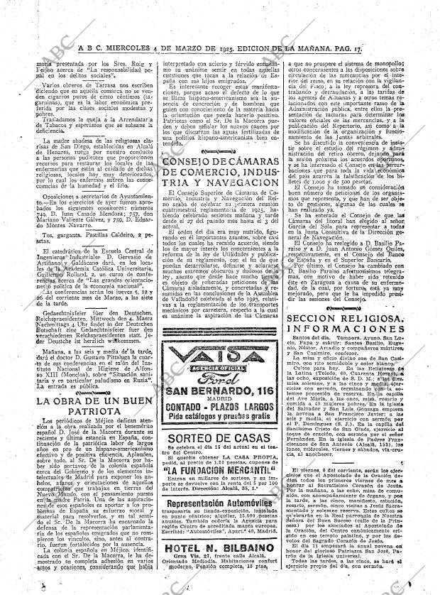 ABC MADRID 04-03-1925 página 17