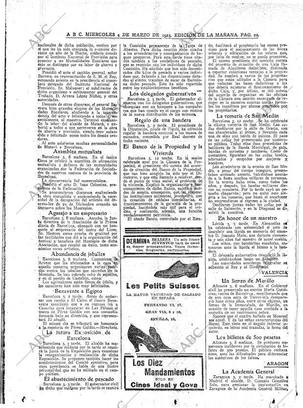 ABC MADRID 04-03-1925 página 22