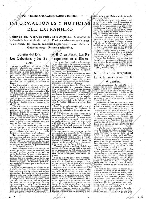 ABC MADRID 04-03-1925 página 25