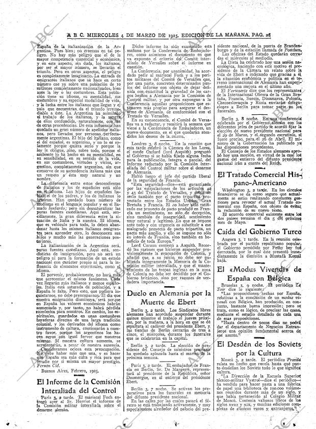 ABC MADRID 04-03-1925 página 26