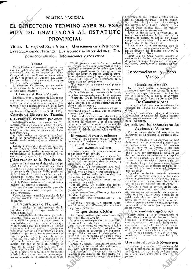 ABC MADRID 05-03-1925 página 11