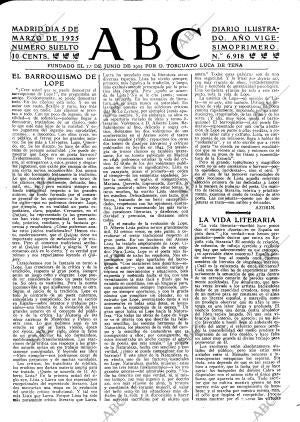 ABC MADRID 05-03-1925 página 3