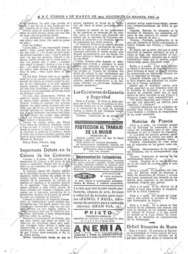 ABC MADRID 06-03-1925 página 28