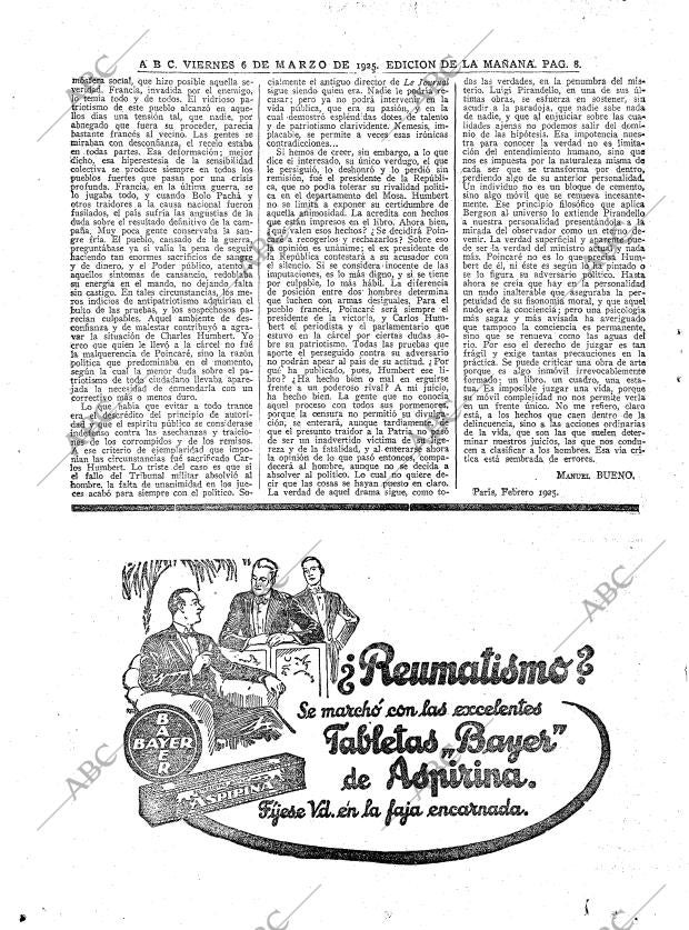 ABC MADRID 06-03-1925 página 8