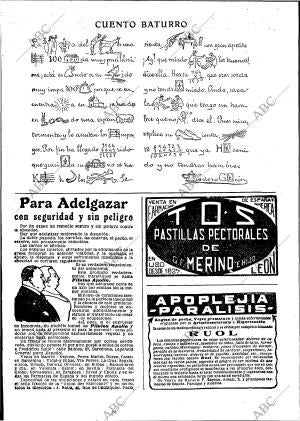 BLANCO Y NEGRO MADRID 08-03-1925 página 16