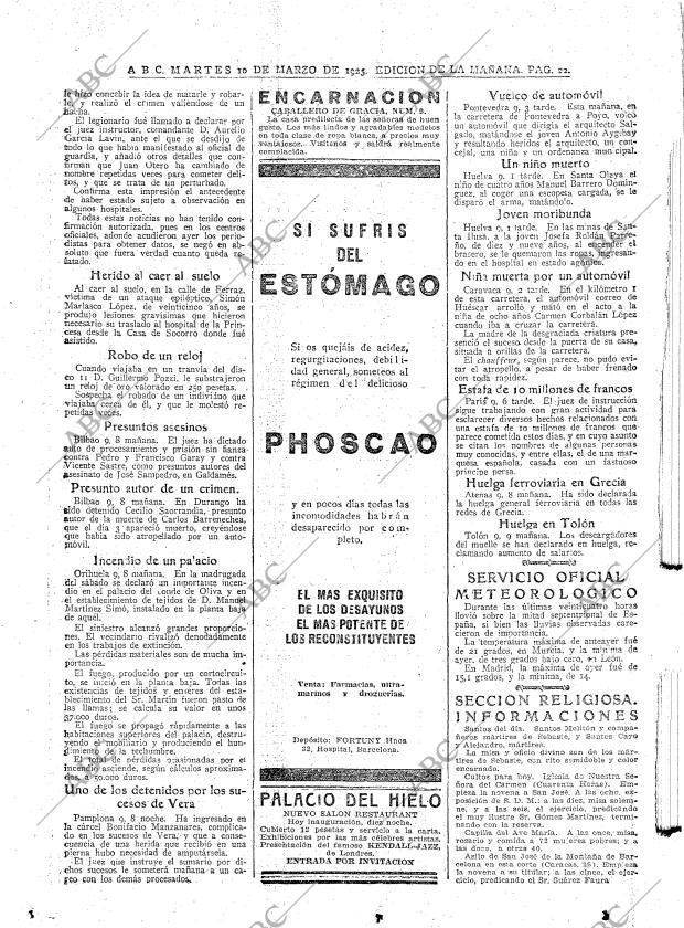 ABC MADRID 10-03-1925 página 22