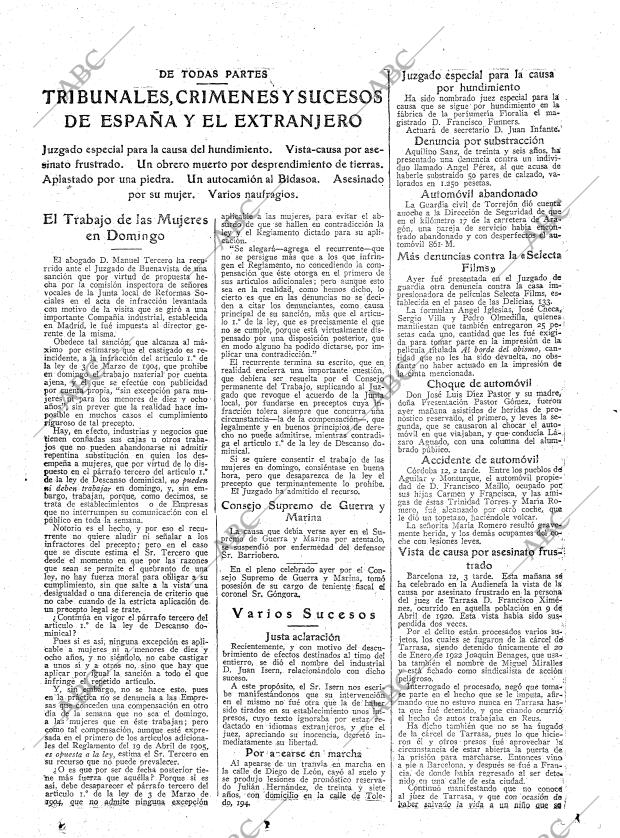 ABC MADRID 13-03-1925 página 19