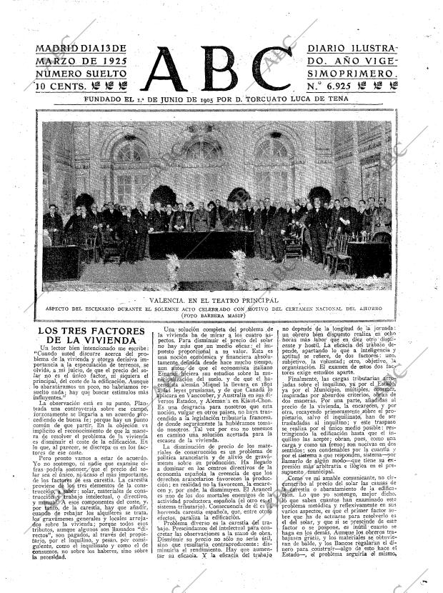 ABC MADRID 13-03-1925 página 3
