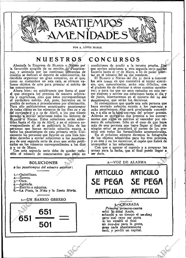 BLANCO Y NEGRO MADRID 15-03-1925 página 10