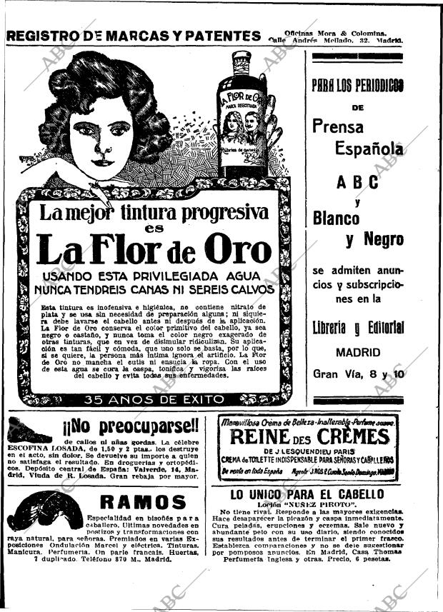 BLANCO Y NEGRO MADRID 15-03-1925 página 14