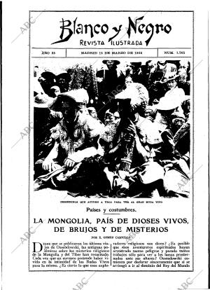 BLANCO Y NEGRO MADRID 15-03-1925 página 19